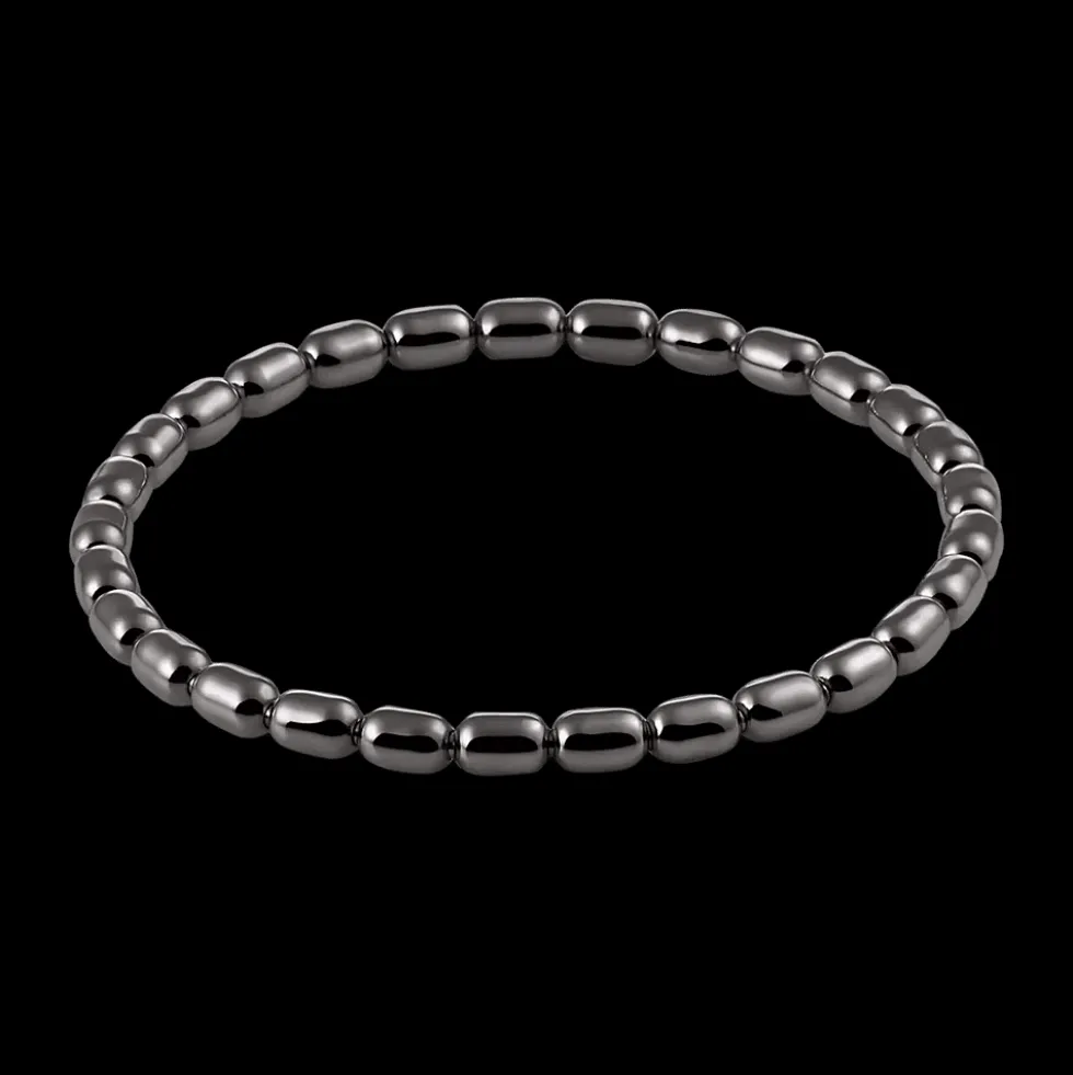 Armband Stretchy Zwart Goud