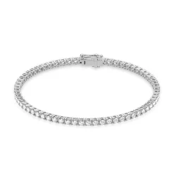 Bracelet Tennis White Gold