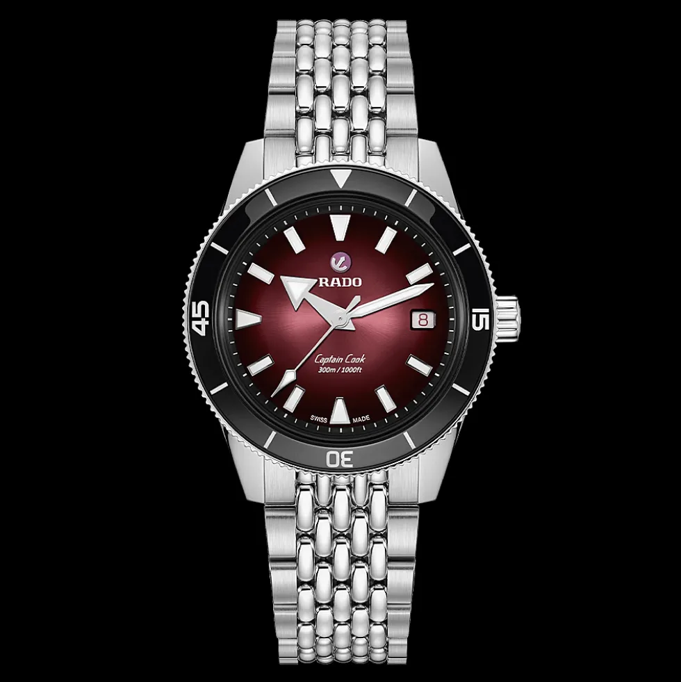 Captain Cook Automatic Burgundy