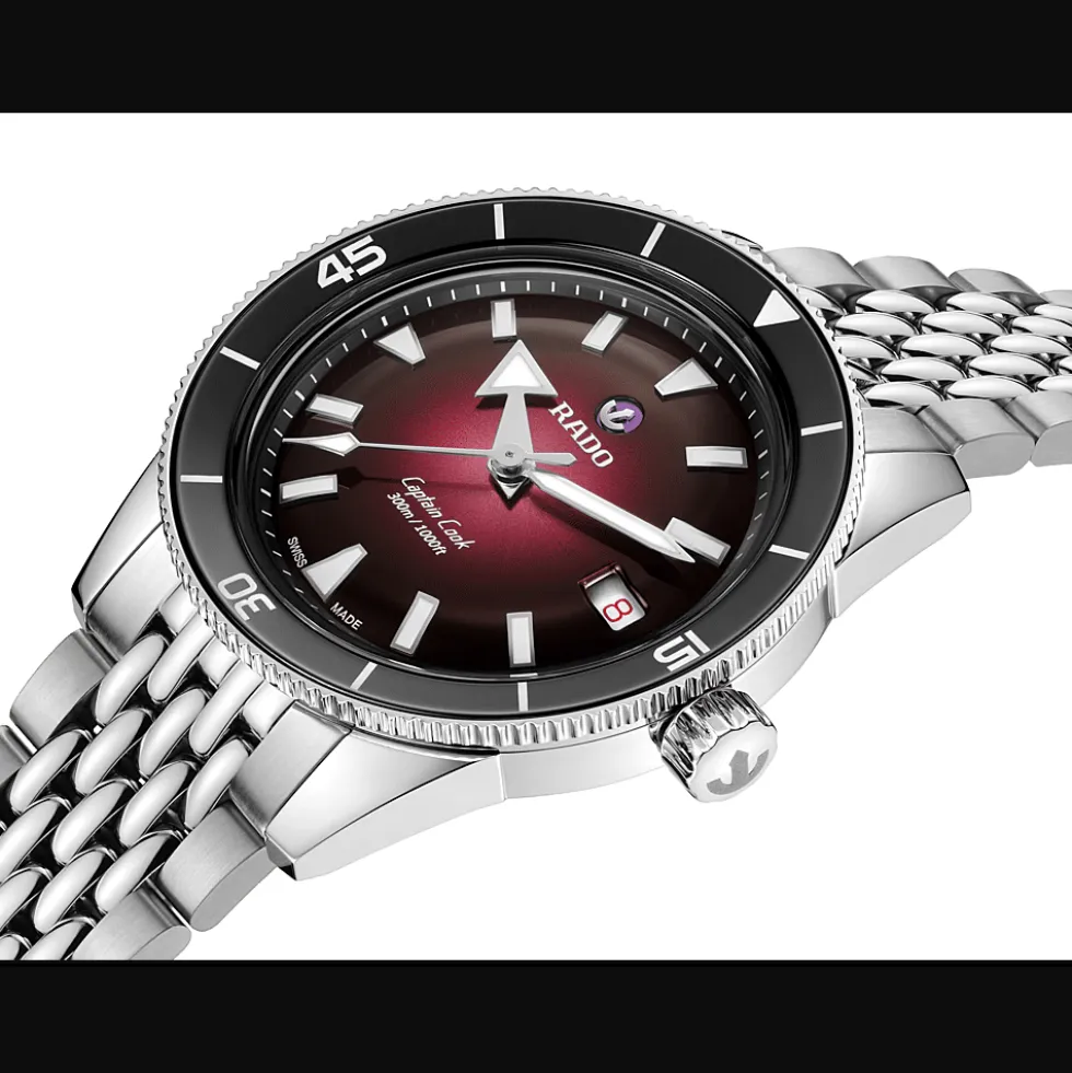 Captain Cook Automatic Burgundy