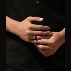 Capture In Motion Ring Witgoud & Titanium