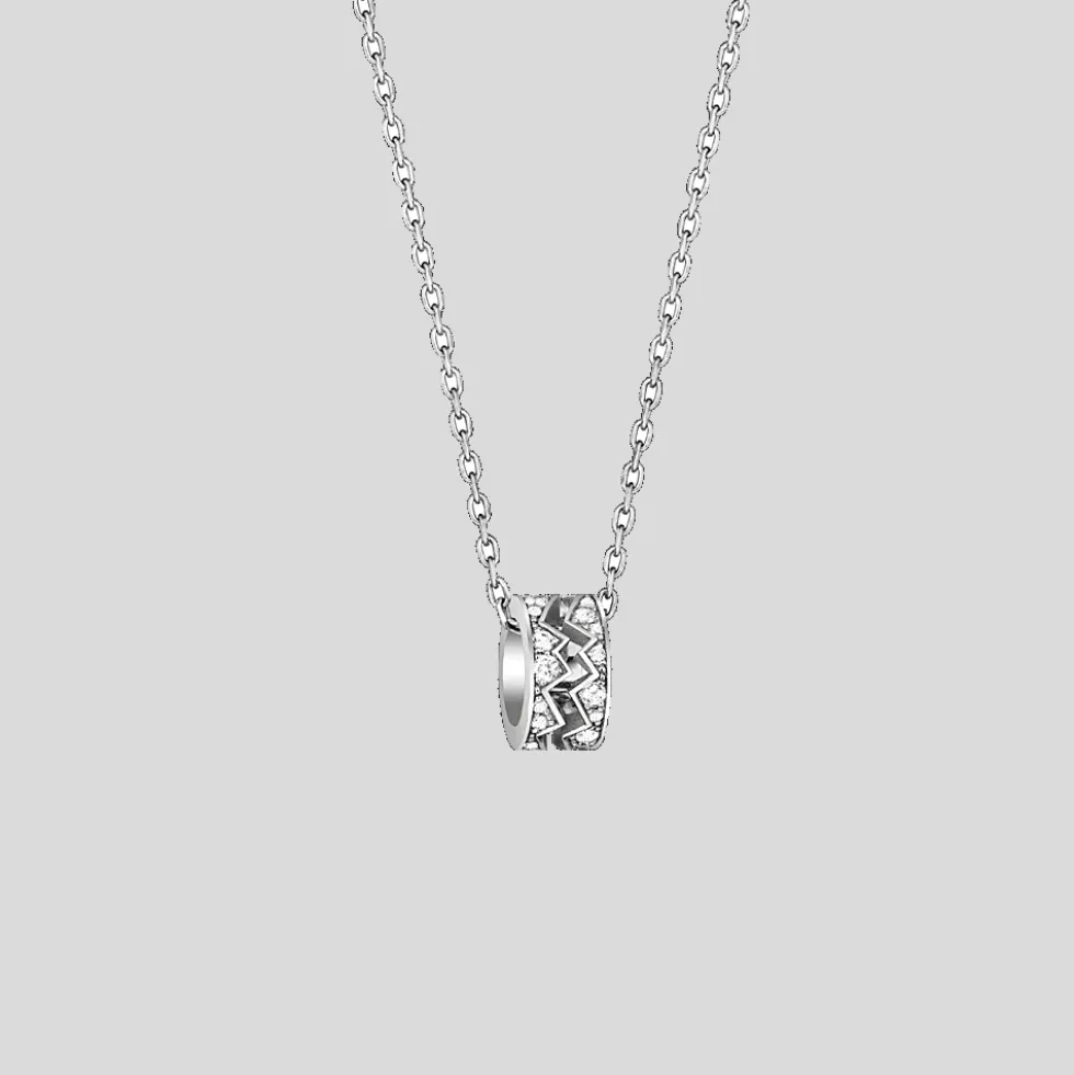 Capture Me Ketting 10mm Witgoud