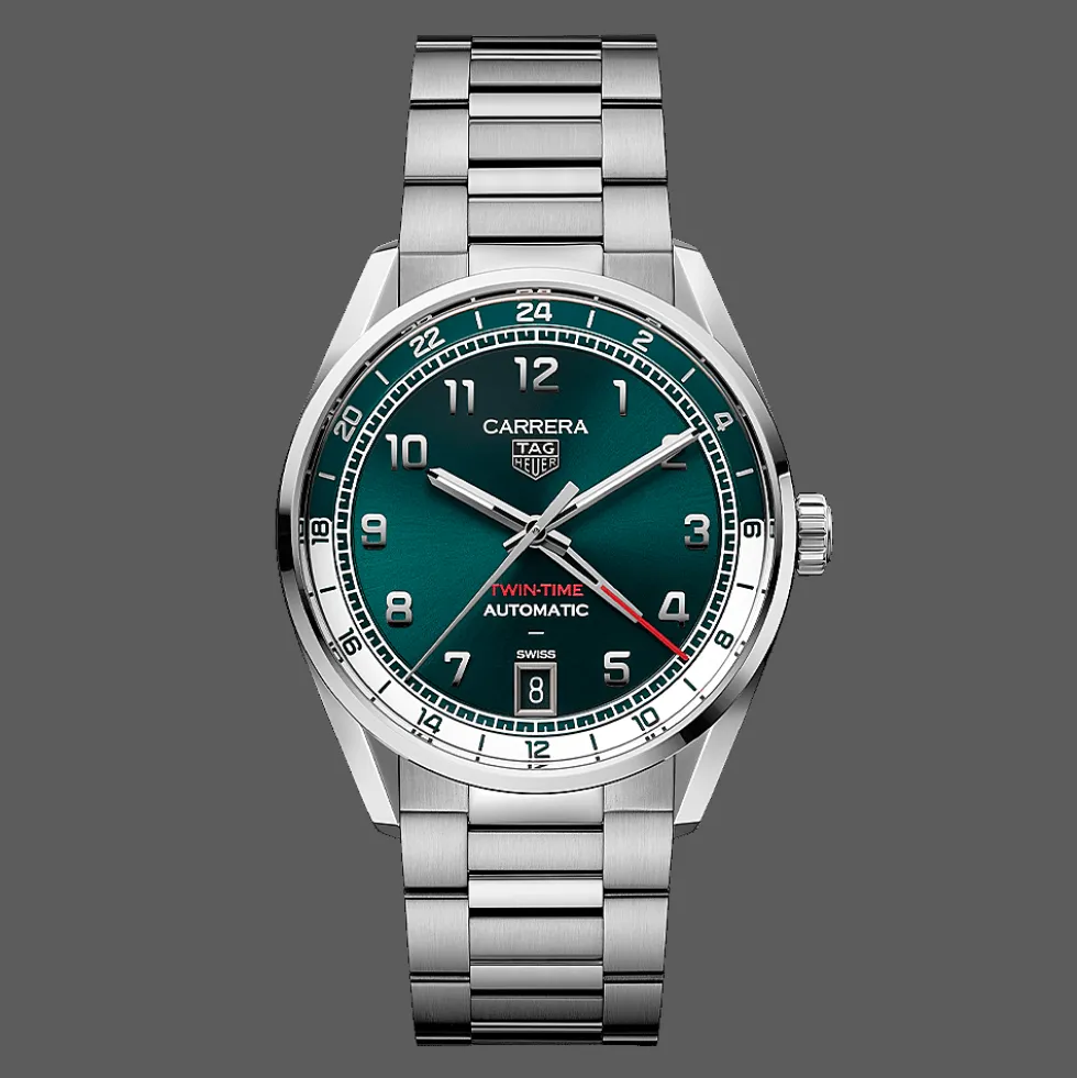 Carrera Date Twin-Time 41mm