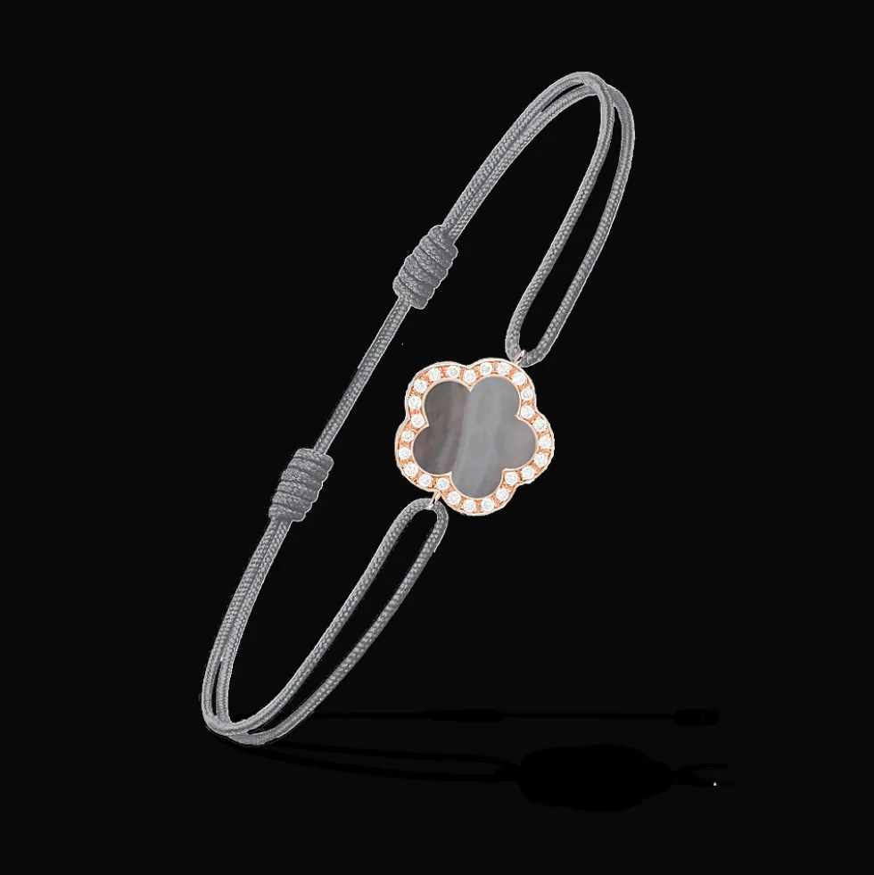 Cesare Pompanon Bracelet Fiore Di Mamma Gris