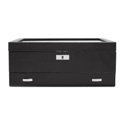 Classic 10 Piece Watch Box With Drawer