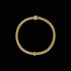 Eka Armband 18kt Geel goud Diamant