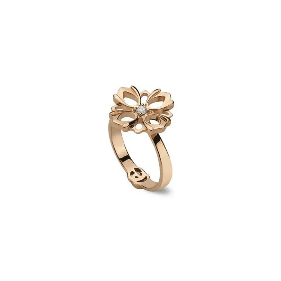Flora Ring RG Diamond