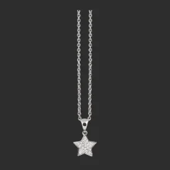 Halsketting 18kt Witgoud