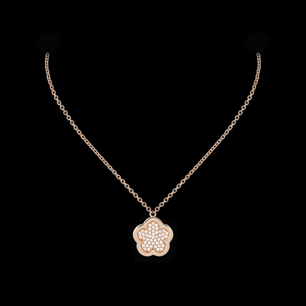 ketting Fiore Di Mamma met diamanten