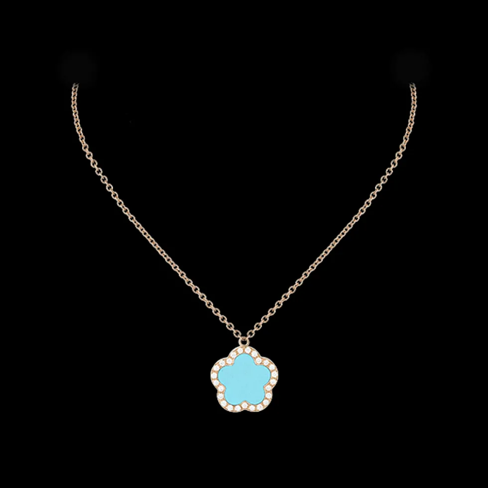 ketting Fiore Di Mamma Turquoise