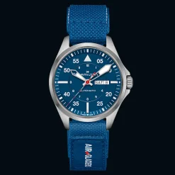 Khaki Aviation Pilot Day Date Auto - Air Glaciers Edition