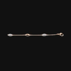 La Piazza Armband Roosgoud Diamant