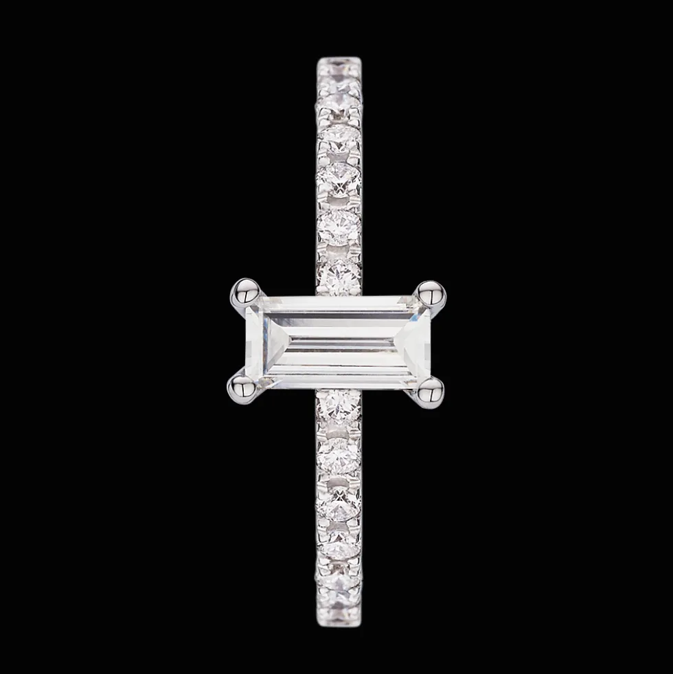Let's Get Married Ring 18kt Witgoud Diamant AP S 017