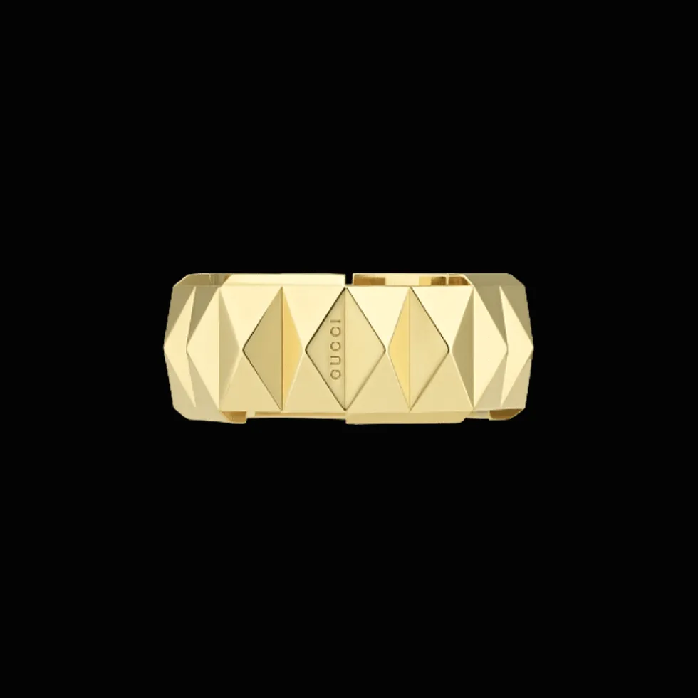 Link To Love Ring Stud 18kt Geel goud