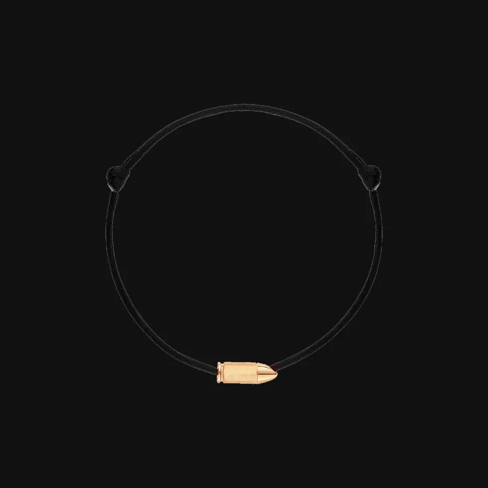 Mini Bang Bang Cord Armband Rose goud
