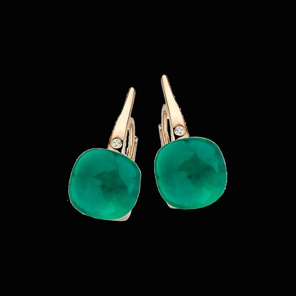 Mini Sweety Oorbellen Emerald Green