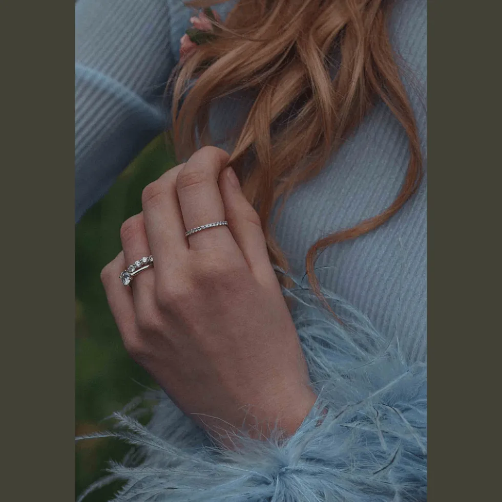 Odrie Bright World Ring witgoud