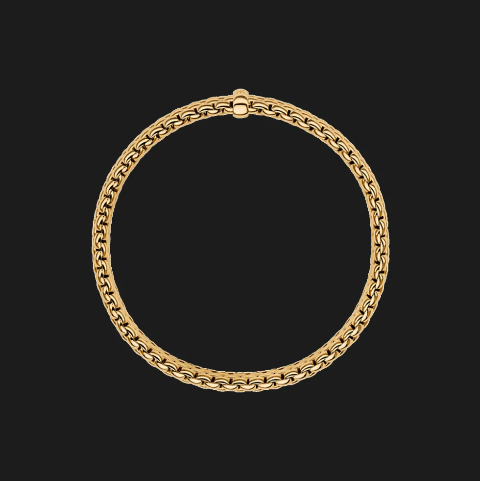 Panorama Armband 18kt Geel goud Diamant