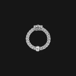 Prima Ring 18kt Witgoud Diamant