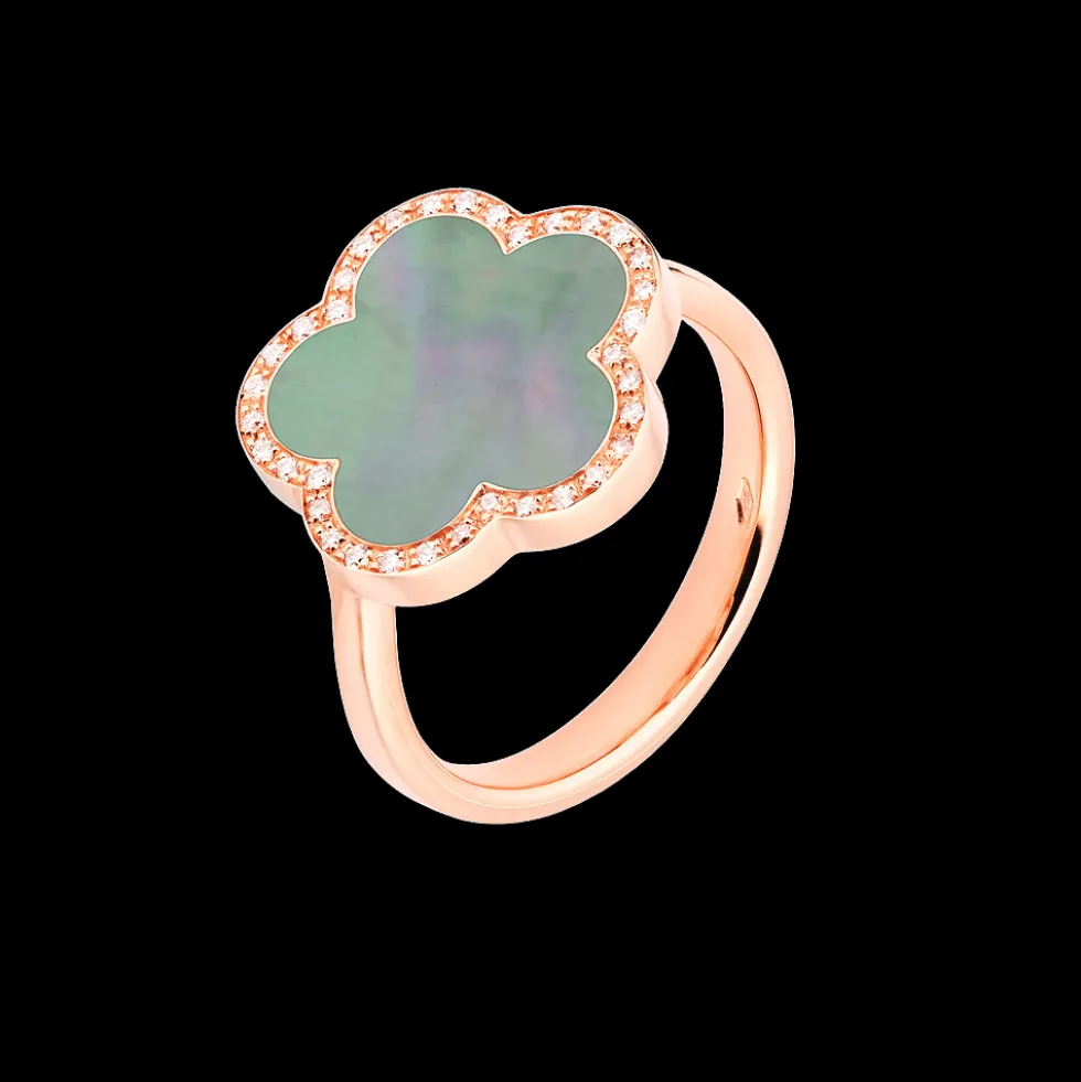 ring Fiore Di Mamma Parelmoer grijs