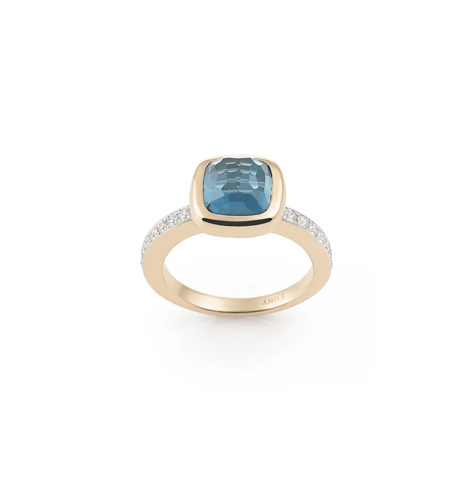 Ring Topaz London Blue NR748TLBR