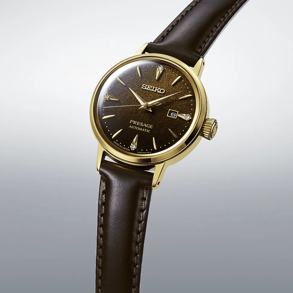 Seiko Ladies Presage Cocktail Brown