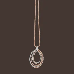 Serenata Hanger Rose goud Diamant