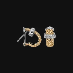 Vendôme Oorbellen 18kt Geel goud Diamant