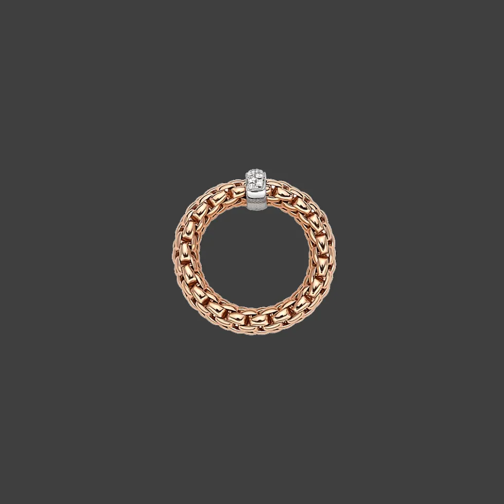 Vendôme Ring 18kt Rose goud Diamant