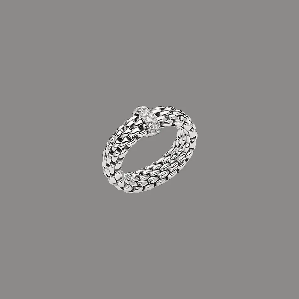 Vendôme Ring 18kt Witgoud Diamant