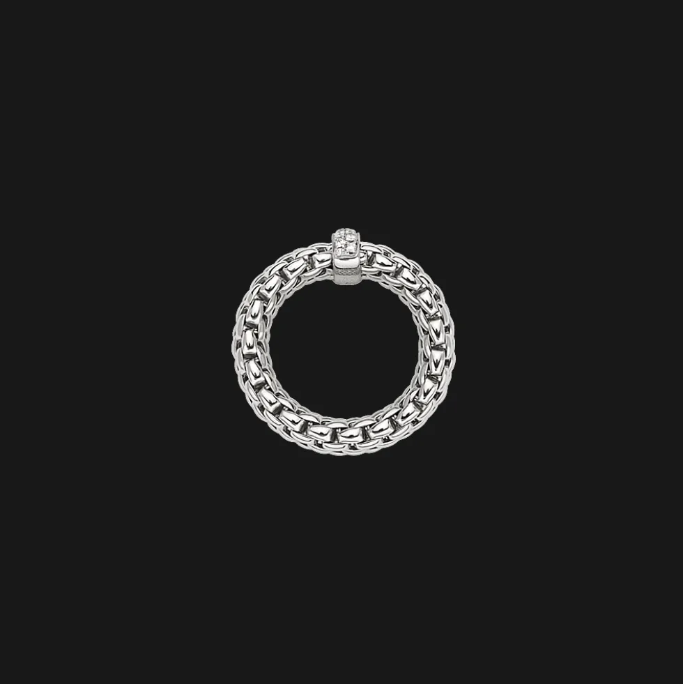 Vendôme Ring 18kt Witgoud Diamant